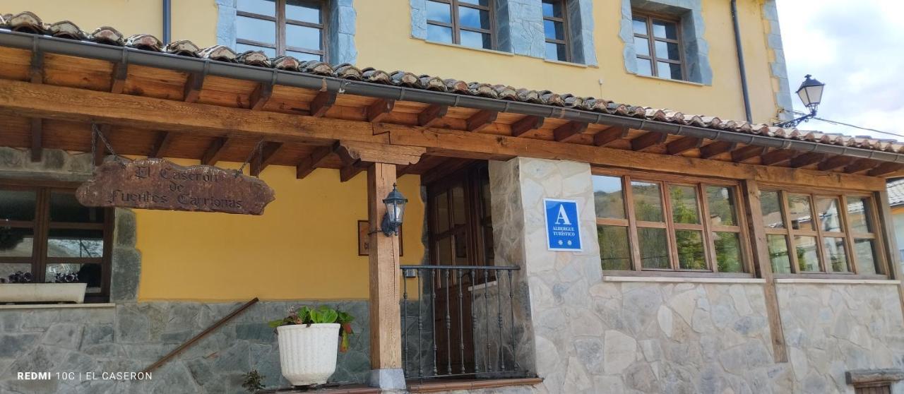 Albergue El Caseron De Fuentes Carrionas Cardano de Abajo Kültér fotó